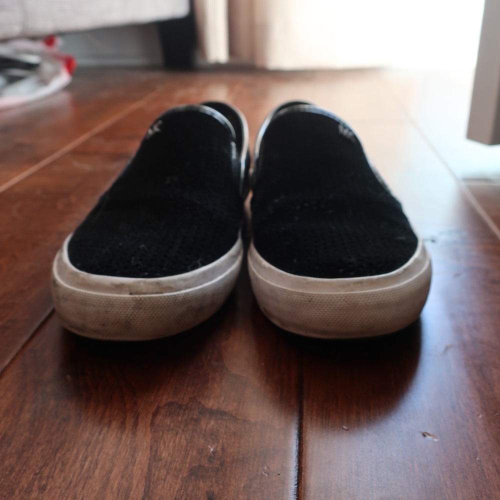 Micheal Kors Black Slip-On Sneakers